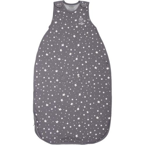 Woolino Toddler Sleep Sack, 4 Season, Merino Wool, Baby Sleep Bag, 2-4 Years, Star Gray
