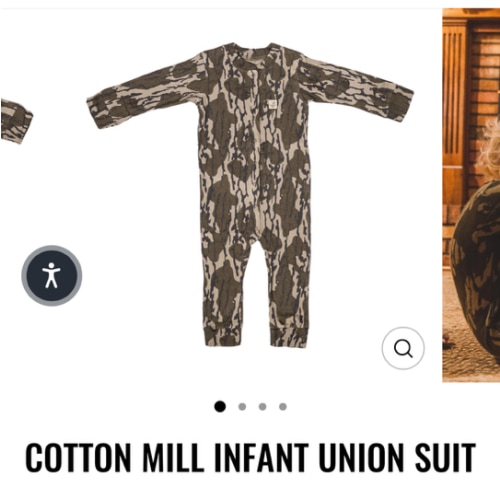 Cotton Mill Infant Union Suit