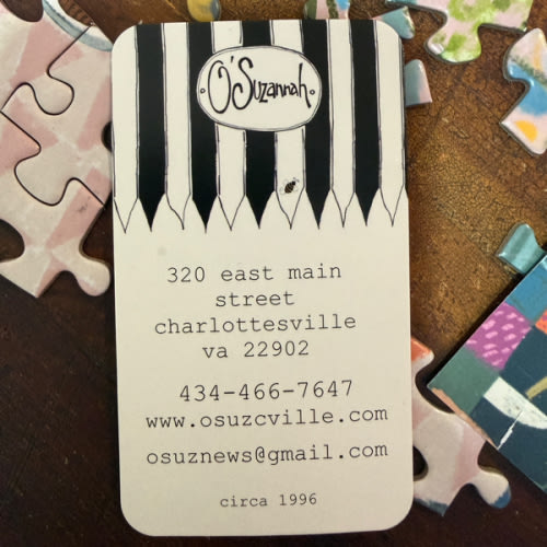 O'Suzannah gift card
