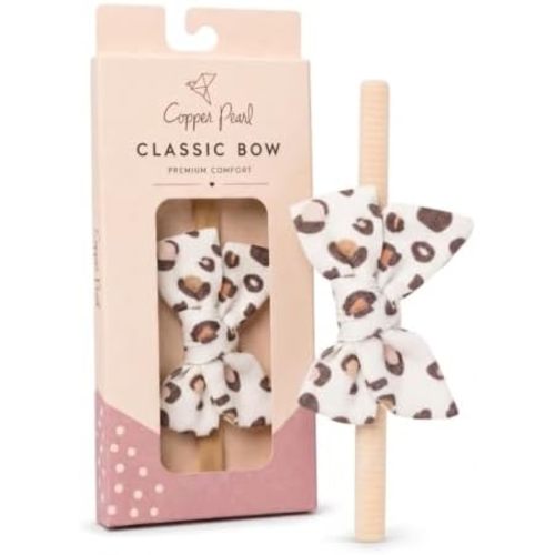 Copper Pearl Classic Baby Bow Headbands - Limited Collection