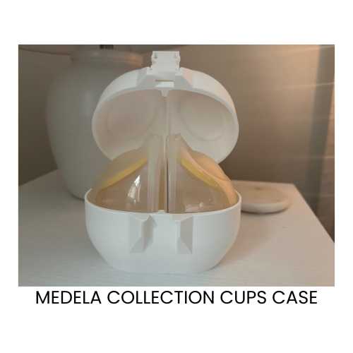 3D Printed Breast Pump Case: MEDELA COLLECTION CUPS - Hands Free Pump Carrying Case