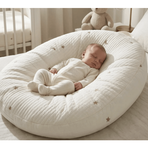 Cuddle Baby SnuggleNest™ Cozy Cotton Baby Lounger