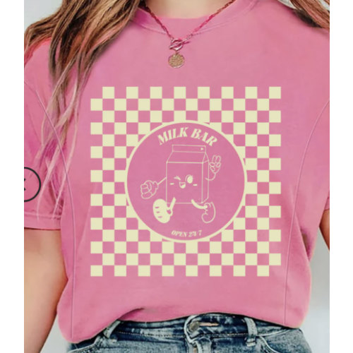 Checkered Milk Carton T shirt
Size L
Promo code BFCM10