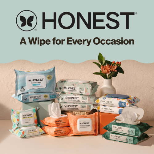The Honest Company Diaper Box Components - Plant Based Wipes, Classic, 60 Ct ($2.21 Allowance/Unit)