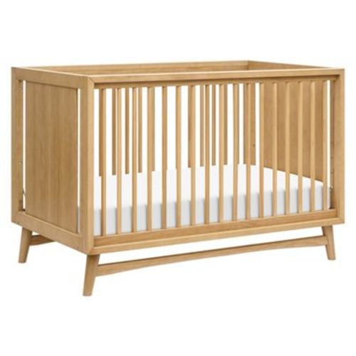 Babyletto Peggy Mid-Century 3-in-1 Convertible Crib with Toddler Bed Conversion Kit