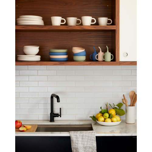 Suction Bowl + Lid  / Blueberry