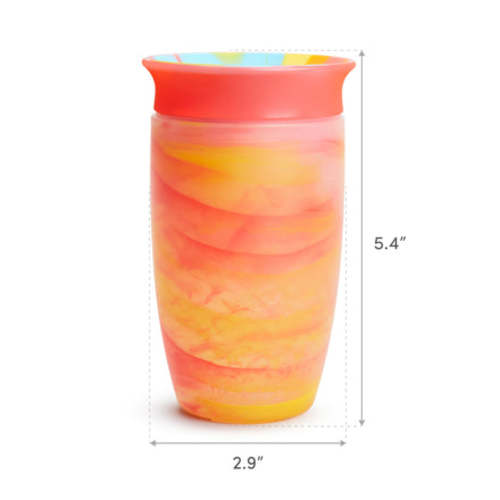 360° Tropical Swirl Sippy Cup - Color: Hey Sunshine