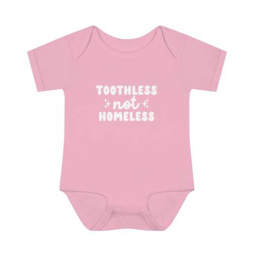 RHOBH Toothless Not Homeless Infant Baby Bodysuit