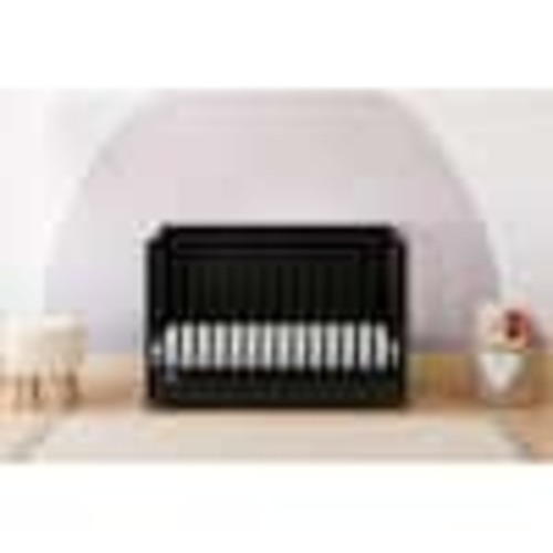 Graco Melrose Black 5-in-1 Convertible Crib with Drawer 04511-30B