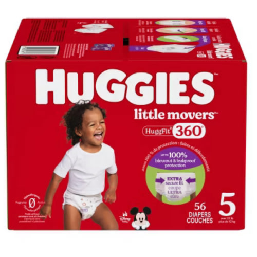 Huggies size 1-5
