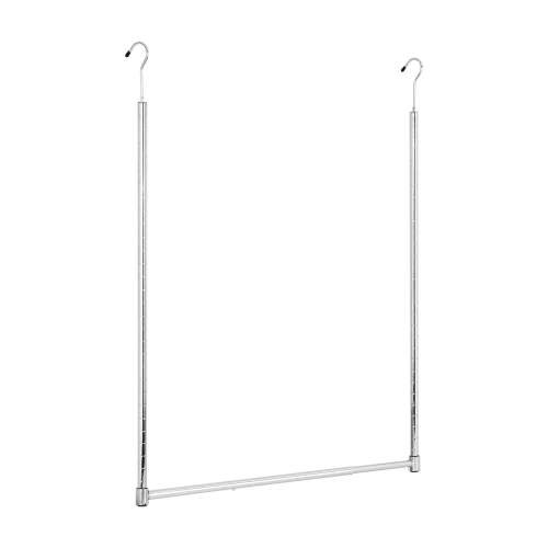 Mainstays Double Hang Closet Rod for Adult, Chrome Finish, Holds up to 16 lbs, Item size: 22.4. ~ 38.2 in. x35 in.; Color: Chrome - Walmart.ca