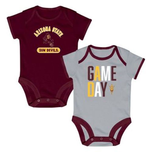 NCAA Arizona State Sun Devils Newborn 2pk Bodysuit - 3-6M