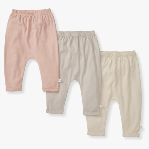 Burt's Bees Baby Knit Jogger Pants, Baby Sweatpants, 100% Organic Cotton Infant Bottoms