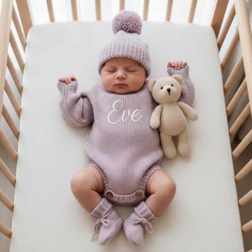 Personalized Baby Name Romper, Embroidered Baby Name Outfit, Coming Home Outfit, Baby Shower Gift, Newborn Infant Romper,First Birthday Gift