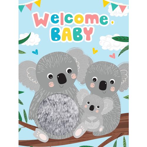 Welcome, Baby - Touch and Feel Board Books - Sensory Board Book (Touch & Feel Sensory Board Books for Baby & Toddler Time)