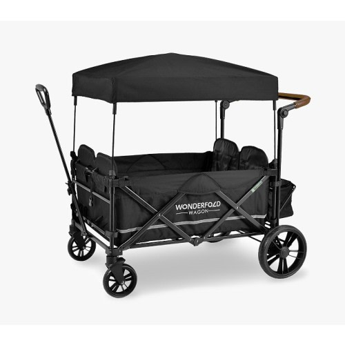 Wonderfold X4 Pull and Push Quad Stroller Wagon