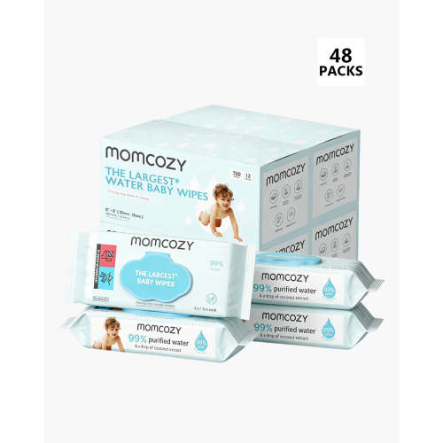 Momcozy Pure Water Wipes - Gentle for Babies