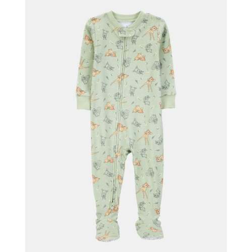 Baby Girl Bambi Snug Fit Cotton Footie 1-Piece Pajamas | Carter's