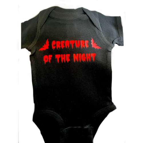 Creature of the Night Rocky Bat Infant Baby Graphic One Piece
