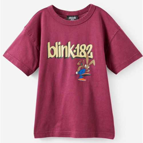 Blink 182 Music Drop Shoulder SS Tee