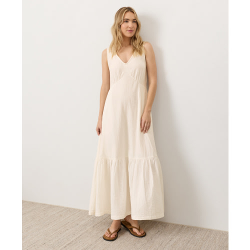 Women’s Coastal Double Gauze Beach To Brunch Dress made with Organic Cotton | Pact