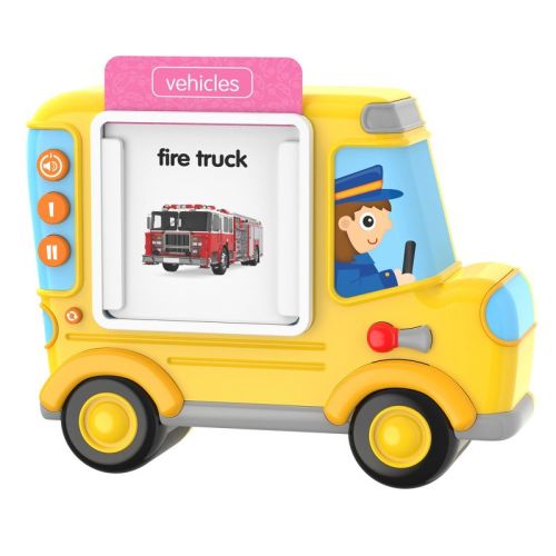 The Learning Journey - Talk & Teach Bus (Flash Card Reader) (NEW)