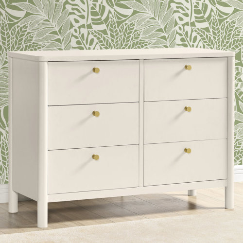 Delta Children Brooks 6 Drawer Dresser With Interlocking Drawers | Wayfair