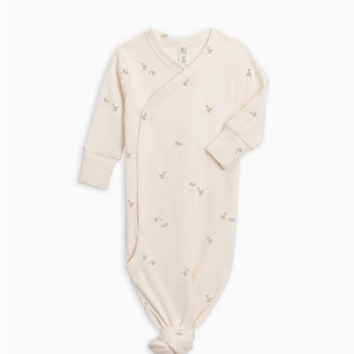 Indy Kimono Gown | Duck / Oat + Chai