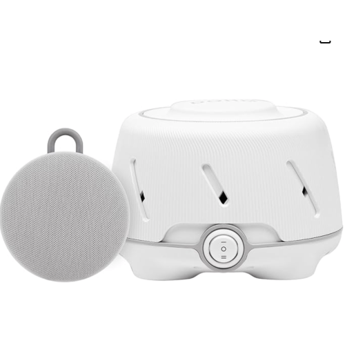 Yogasleep Dohm (White/Gray) and Hushh 2 Portable Sound Machine Bundle