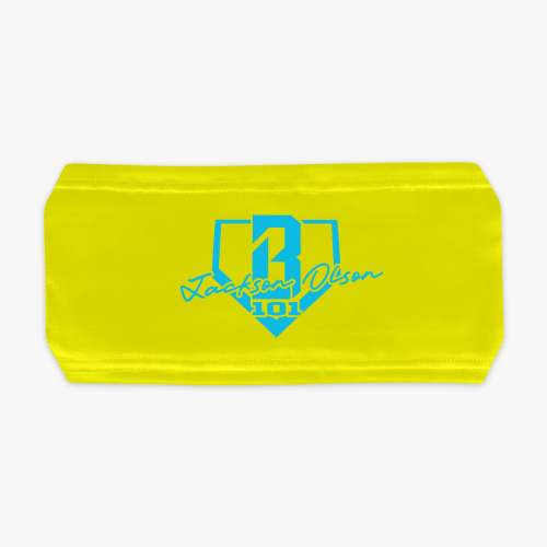Jackson Olson Signature Headband - Highlighter Yellow – Baseball Lifestyle 101