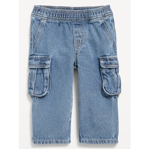 Baggy Barrel-Leg Cargo Jeans for Baby
