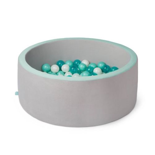 B. toys WonderFill Ball Pit - Foam Ball Pit with 100 Balls: Gross Motor and Sensory Skills Developmentバ