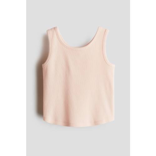 RIBBED JERSEY TANK TOP
