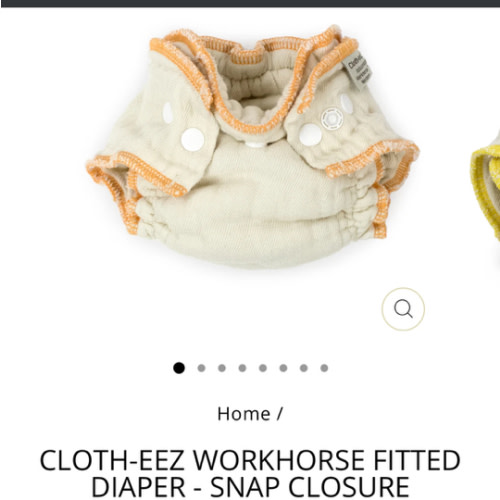 Cloth-eez Workhorse Fitted Diapers