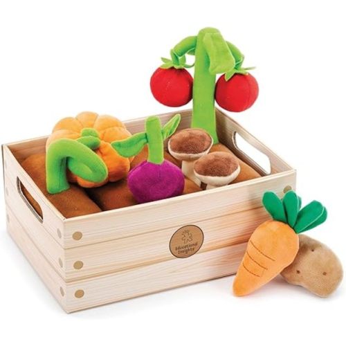 Educational Insights Plush Vegetable Garden Set