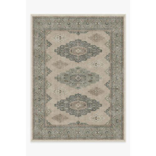 Maxine Natural Sage Rug | Ruggable US