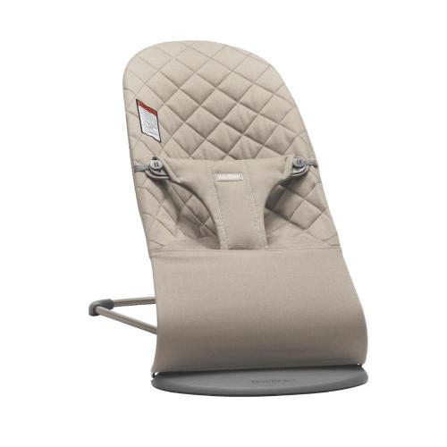 BABYBJORN Bliss Woven Baby Bouncer - Sand Grey