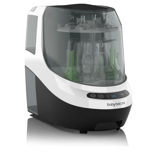 Baby Brezza Bottle Washer Pro - Baby Bottle Washer, Sterilizer + Dryer - All in One Machine Cleans Bottles, Pump Parts, & Sippy Cups - Replaces Hand Washing, Bottle Brushes and Drying Racks