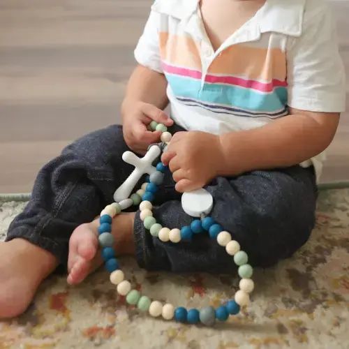 Baby Rosary Teether | Assisi | Chews Life