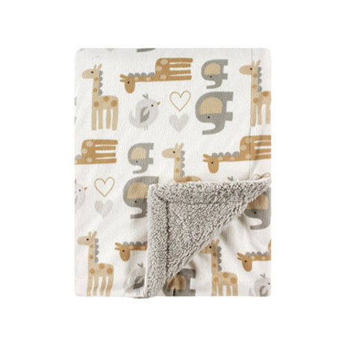 Indulgent Sherpa-Backed Plush Throw