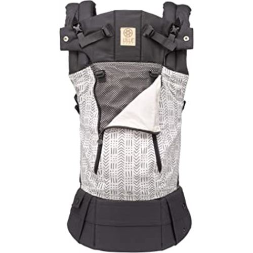 LÍLLÉbaby Complete All Seasons Ergonomic 6-in-1 Baby Carrier Infant to Toddler with Lumbar Support (7-45 Pounds), 360 Degree Baby Wearing & Multi-Position, Inward & Outward Facing (Etch)