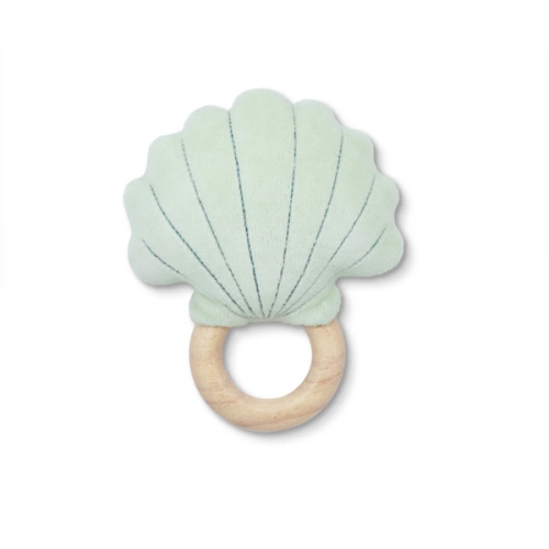 Teal Shell Rattle