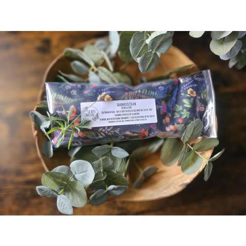 Lavender Eye Pillow: Weighted Aromatherapy Mask, Relaxation Gift