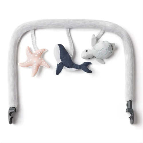 Ergobaby Evolve 3 in 1 Bouncer Toy Bar - Light Grey