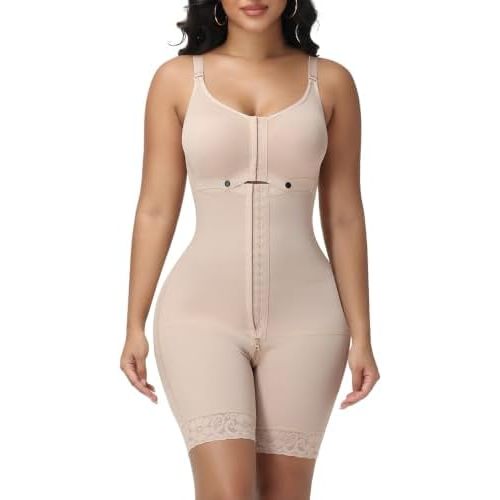 SHAPSHE Fajas Colombianas Moldeadoras Postpartum Shapewear Tummy Control Full Body Shaper Post Surgery Compression Garment