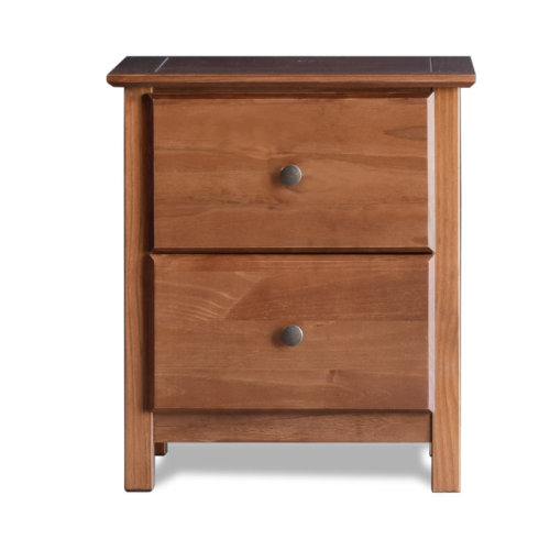 Grain Wood Furniture Shaker 2 - Drawer Solid Wood Nightstand & Reviews | Wayfair
