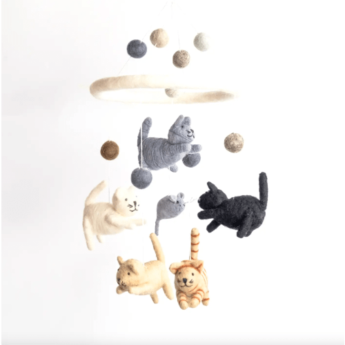 The Winding Road Baby Mobile – Cat and Mouse