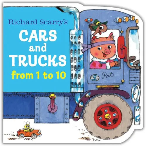 Richard Scarry's Cars and Trucks from 1 to 10 (A Chunky Book)