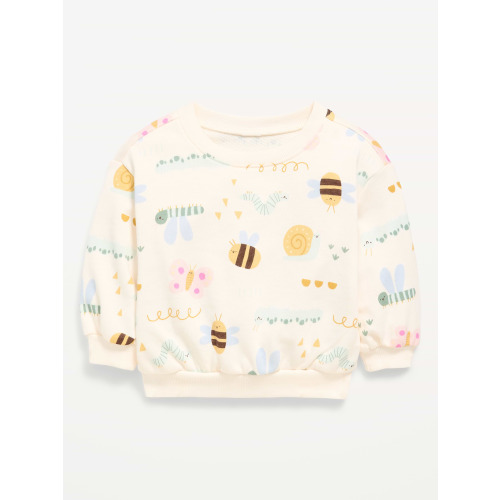 Printed Crew-Neck Sweatshirt for Baby