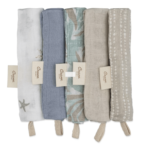 Cove Sea Life Washcloths, 5 Pack